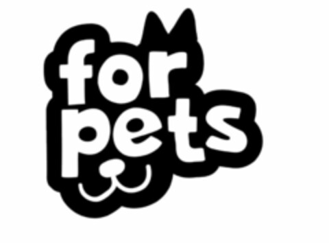 for pets Logo (EUIPO, 19.08.2022)