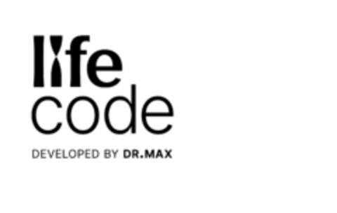 life code DEVELOPED BY DR.MAX Logo (EUIPO, 07.10.2022)