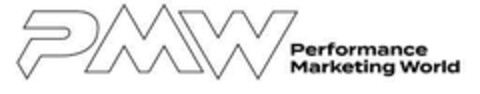 PMW PERFORMANCE MARKETING WORLD Logo (EUIPO, 21.12.2022)