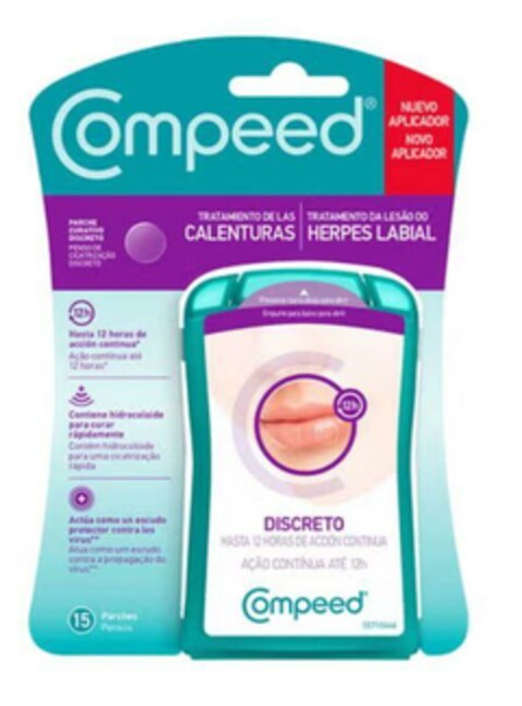 COMPEED Calenturas Herpes Labial Logo (EUIPO, 10/18/2024)