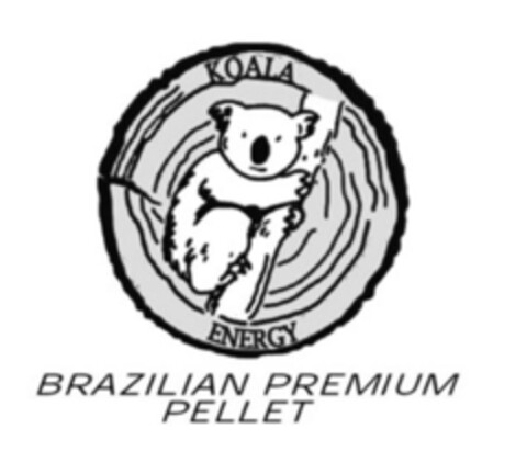 KOALA ENERGY BRAZILIAN PREMIUM PELLET Logo (EUIPO, 29.10.2015)