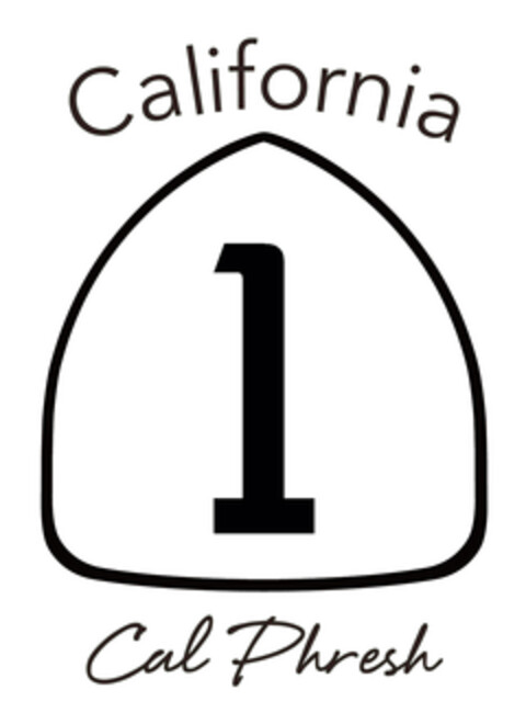 CALIFORNIA 1 CAL PHRESH Logo (EUIPO, 15.03.2018)