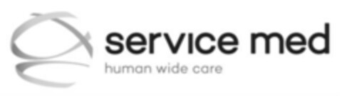 SERVICE MED HUMAN WIDE CARE Logo (EUIPO, 31.01.2019)