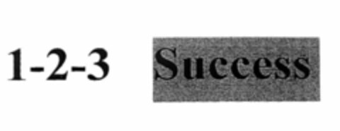 1-2-3 Success Logo (EUIPO, 07/22/1998)