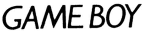 GAME BOY Logo (EUIPO, 18.09.1998)