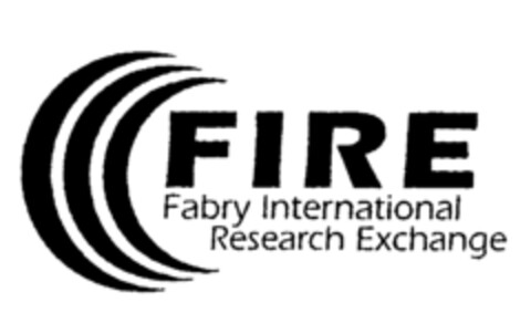 FIRE Fabry International Research Exchange Logo (EUIPO, 08/29/2000)