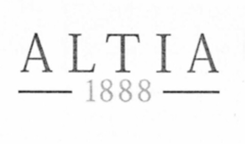 ALTIA 1888 Logo (EUIPO, 15.08.2002)
