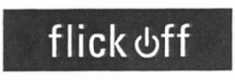 flick off Logo (EUIPO, 12/08/2006)