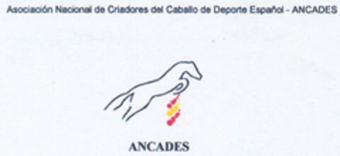 Asociación Nacional de Criadores del Caballo de Deporte Español ANCADES Logo (EUIPO, 15.09.2008)