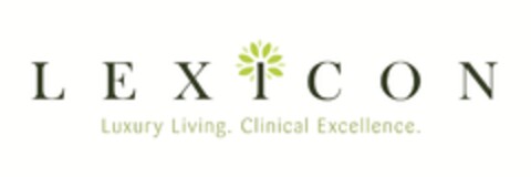 LEXICON - LUXURY LIVING. CLINICAL EXCELLENCE. Logo (EUIPO, 02.04.2012)