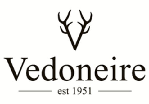 VEDONEIRE est 1951 Logo (EUIPO, 08/28/2013)