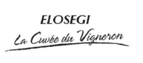 ELOSEGI LA CUVEE DE VIGNERON Logo (EUIPO, 12/17/2013)