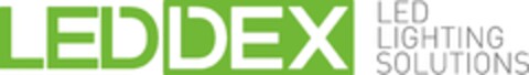 LEDDEX LED LIGHTING SOLUTIONS Logo (EUIPO, 24.07.2014)