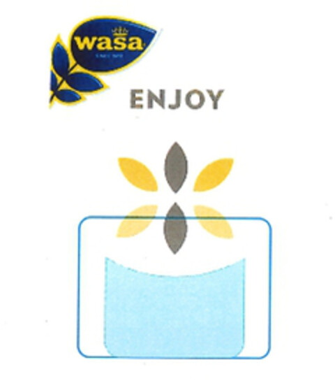 WASA SINCE 1919 ENJOY Logo (EUIPO, 08/08/2018)