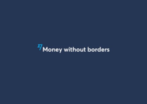 Money without borders Logo (EUIPO, 10/17/2018)