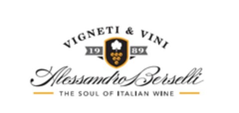 VIGNETI & VINI 1989 ALESSANDRO BERSELLI THE SOUL OF ITALIAN WINE Logo (EUIPO, 07.12.2018)