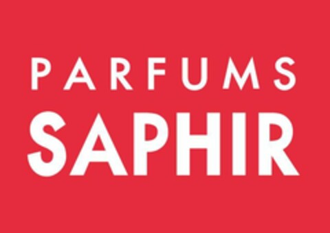 PARFUMS SAPHIR Logo (EUIPO, 07.02.2019)