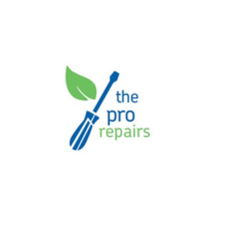 the pro repairs Logo (EUIPO, 22.09.2021)