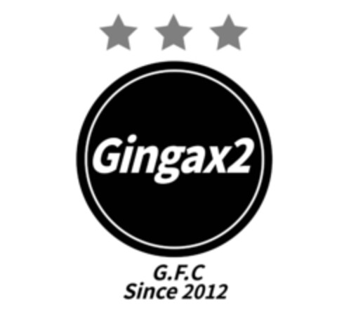 GINGax2 G.F.C Since 2012 Logo (EUIPO, 27.09.2021)