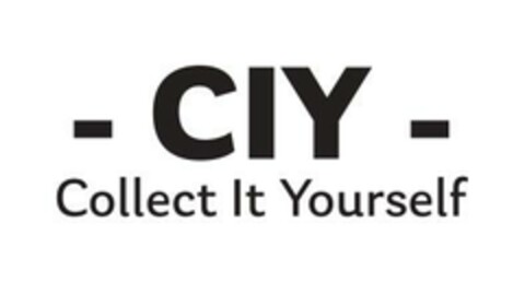- CIY - Collect It Yourself Logo (EUIPO, 06/21/2024)