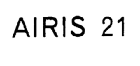 AIRIS 21 Logo (EUIPO, 02/04/1997)