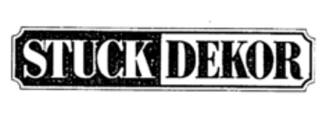 STUCKDEKOR Logo (EUIPO, 03/19/1997)