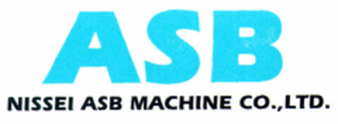 ASB NISSEI ASB MACHINE CO., LTD. Logo (EUIPO, 03/01/1999)