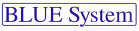 BLUE System Logo (EUIPO, 07.02.2002)