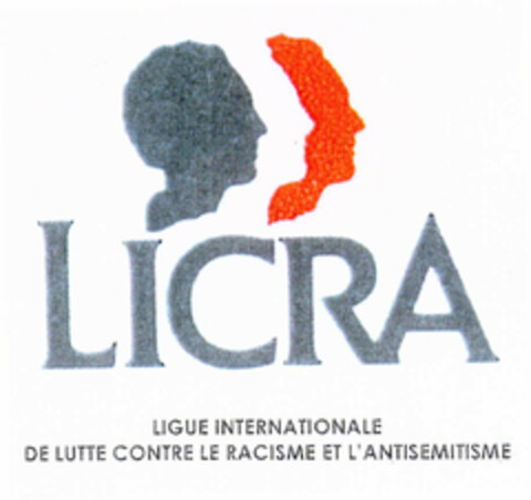 LICRA LIGUE INTERNATIONALE DE LUTTE CONTRE LE RACISME ET L'ANTISEMITISME Logo (EUIPO, 22.04.2002)