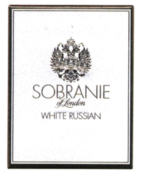 SOBRANIE of London WHITE RUSSIAN Logo (EUIPO, 05.12.2002)