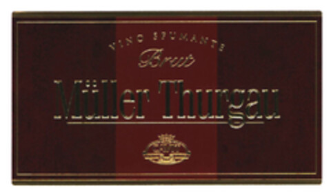 Müller Thurgau VINO SPUMANTE BRUT Logo (EUIPO, 20.02.2003)