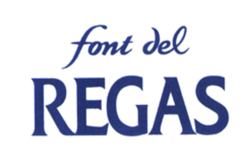 font del REGAS Logo (EUIPO, 10/08/2003)