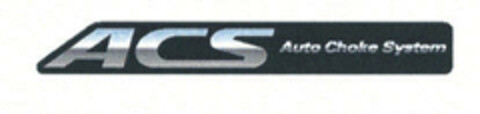 ACS Auto Choke System Logo (EUIPO, 13.10.2006)