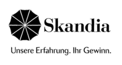 Skandia Unsere Erfahrung. Ihr Gewinn. Logo (EUIPO, 06.03.2007)