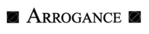 ARROGANCE Logo (EUIPO, 14.06.2007)