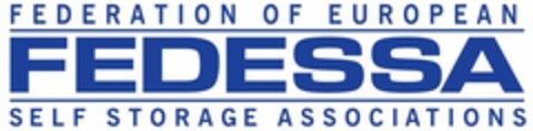 FEDESSA FEDERATION OF EUROPEAN SELF STORAGE ASSOCIATIONS Logo (EUIPO, 10/17/2008)