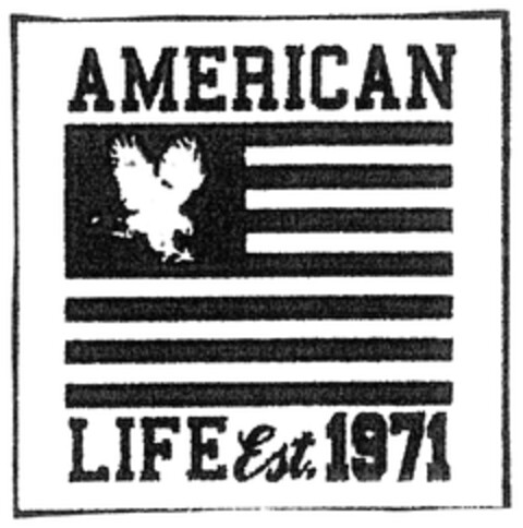 AMERICAN LIFE Est. 1971 Logo (EUIPO, 01/24/2011)