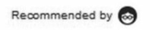 Recommended by Logo (EUIPO, 17.11.2014)