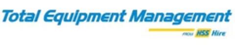 Total Equipment Management from HSS Hire Logo (EUIPO, 19.11.2014)