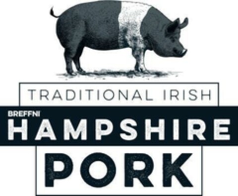 TRADITIONAL IRISH BREFFNI HAMPSHIRE PORK Logo (EUIPO, 18.09.2015)