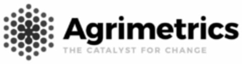 Agrimetrics THE CATALYST FOR CHANGE Logo (EUIPO, 24.04.2018)