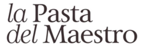 la Pasta del Maestro Logo (EUIPO, 06.07.2018)