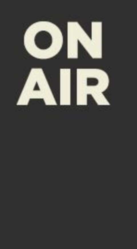 ON AIR Logo (EUIPO, 30.10.2020)