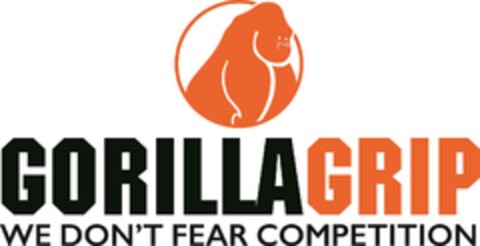 GORILLA GRIP WE DON'T FEAR COMPETITION Logo (EUIPO, 02/04/2021)