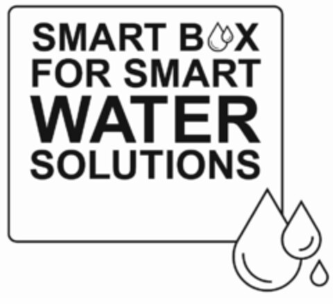 SMART BOX FOR SMART WATER SOLUTIONS Logo (EUIPO, 10.06.2021)