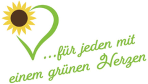 ...für jeden mit einem grünen Herzen Logo (EUIPO, 16.02.2022)