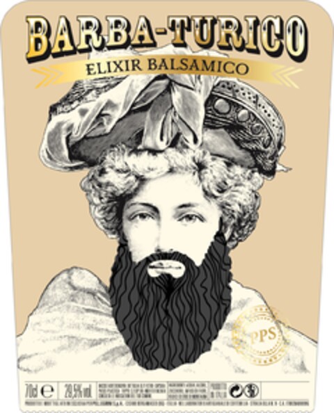 BARBA-TURICO ELIXIR BALSAMICO Logo (EUIPO, 19.07.2022)