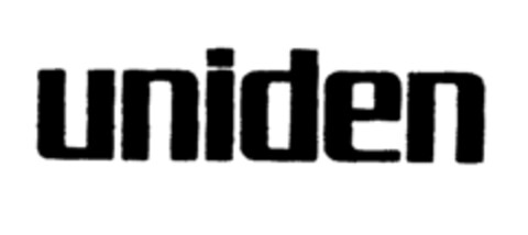 UNIDEN Logo (EUIPO, 01.04.1996)