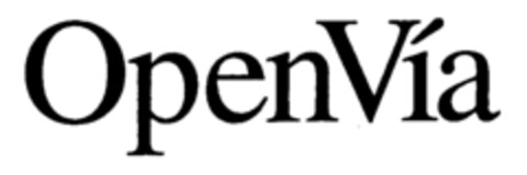 OpenVía Logo (EUIPO, 08/21/1996)