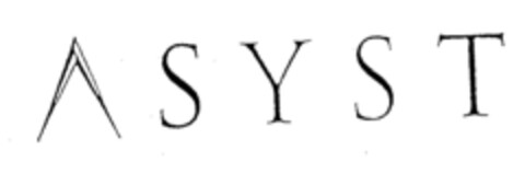 ASYST Logo (EUIPO, 03.10.1996)